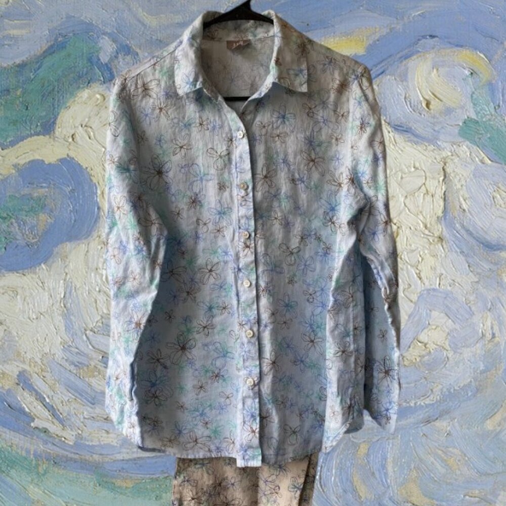 2pc J. Jill Cool Design Outfit